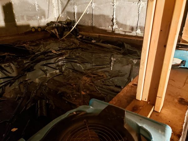 Crawlspace Water Cleanup in Winter Haven
